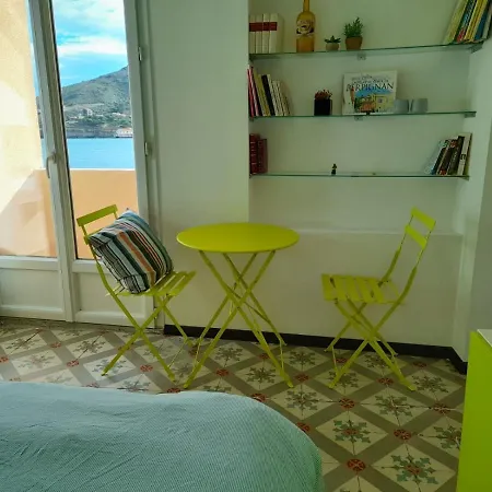 Appartement La Mediterranee Vue Sur Mer Plein Soleil 3 Climatisations Reversibles Port Vendres Exterior foto